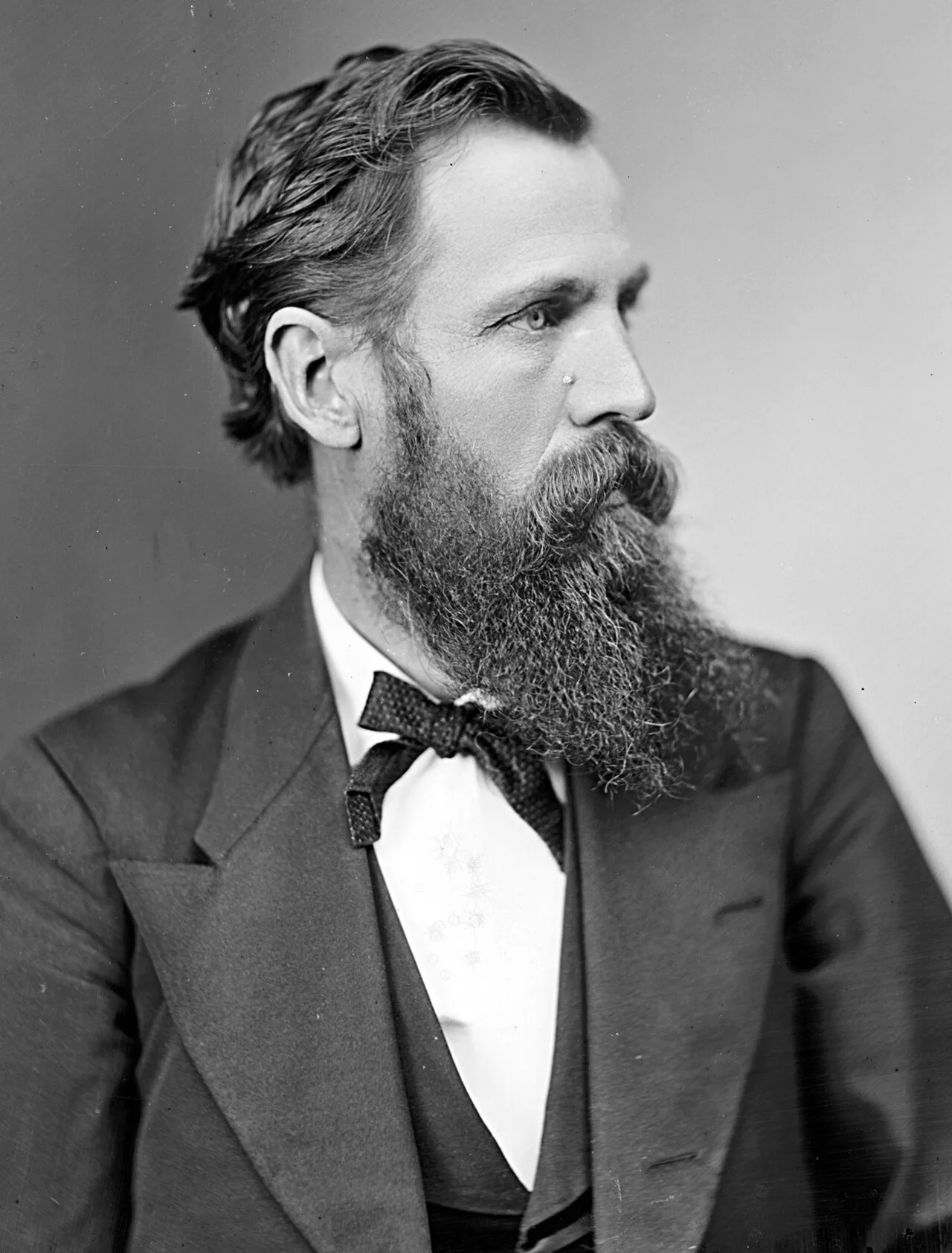 Porträt von Jonas H. McGowan (1837–1909) – Gedenkseite