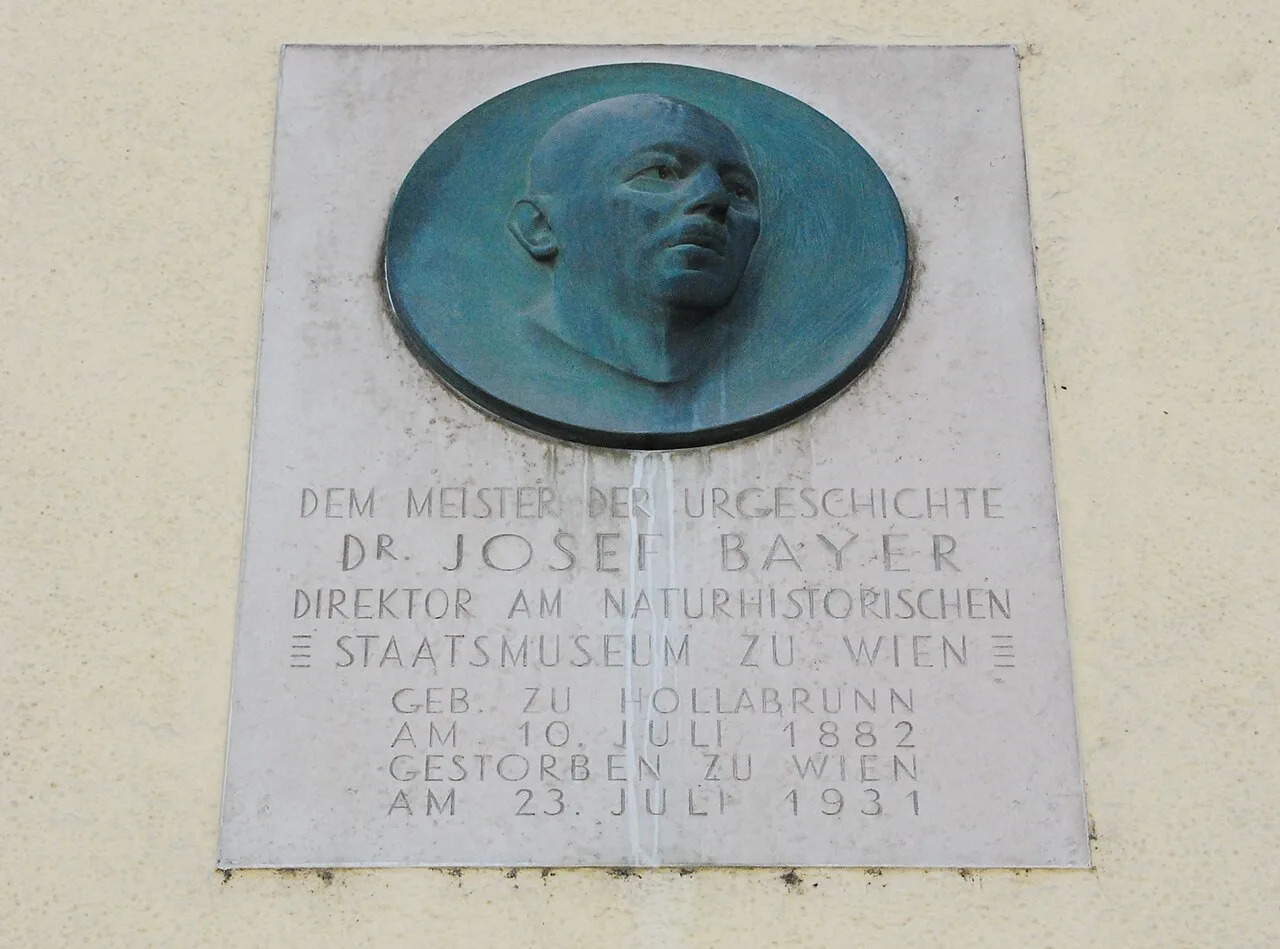 Porträt von Josef Bayer (1882–1931) – Gedenkseite