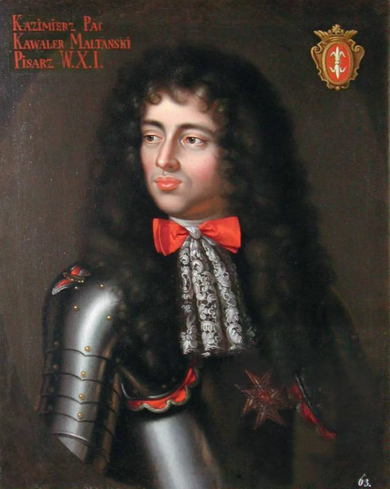 Portrait of Kazimieras Mykolas Pacas (1655–1719) – memorial page