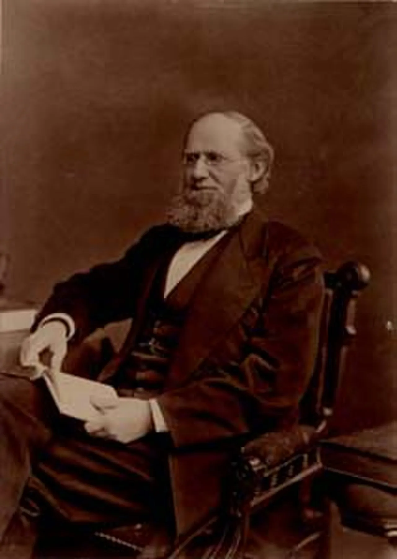 Porträt von Julius Hawley Seelye (1824–1895) – Gedenkseite