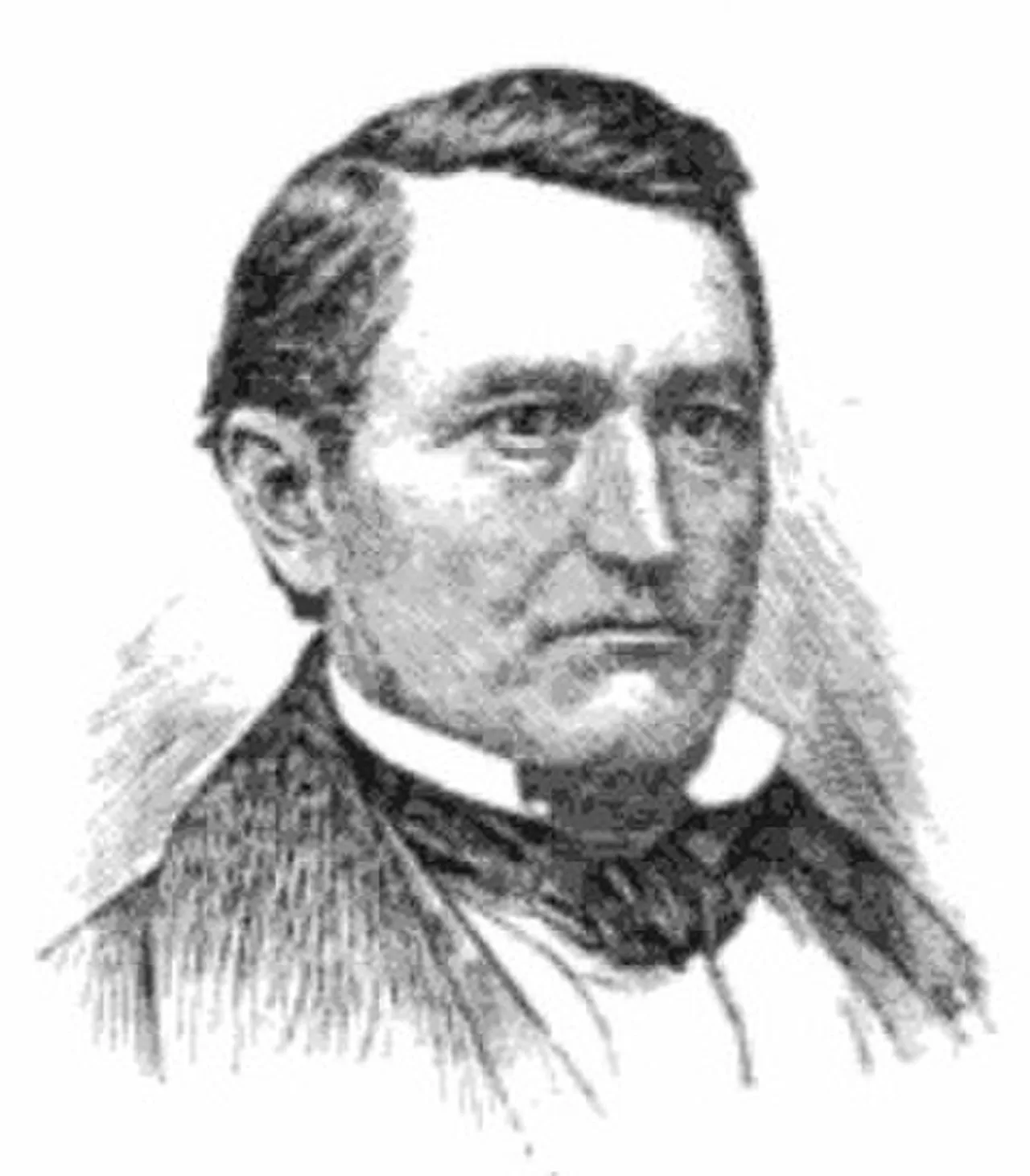 Porträt von Junius Hillyer (1807–1886) – Gedenkseite