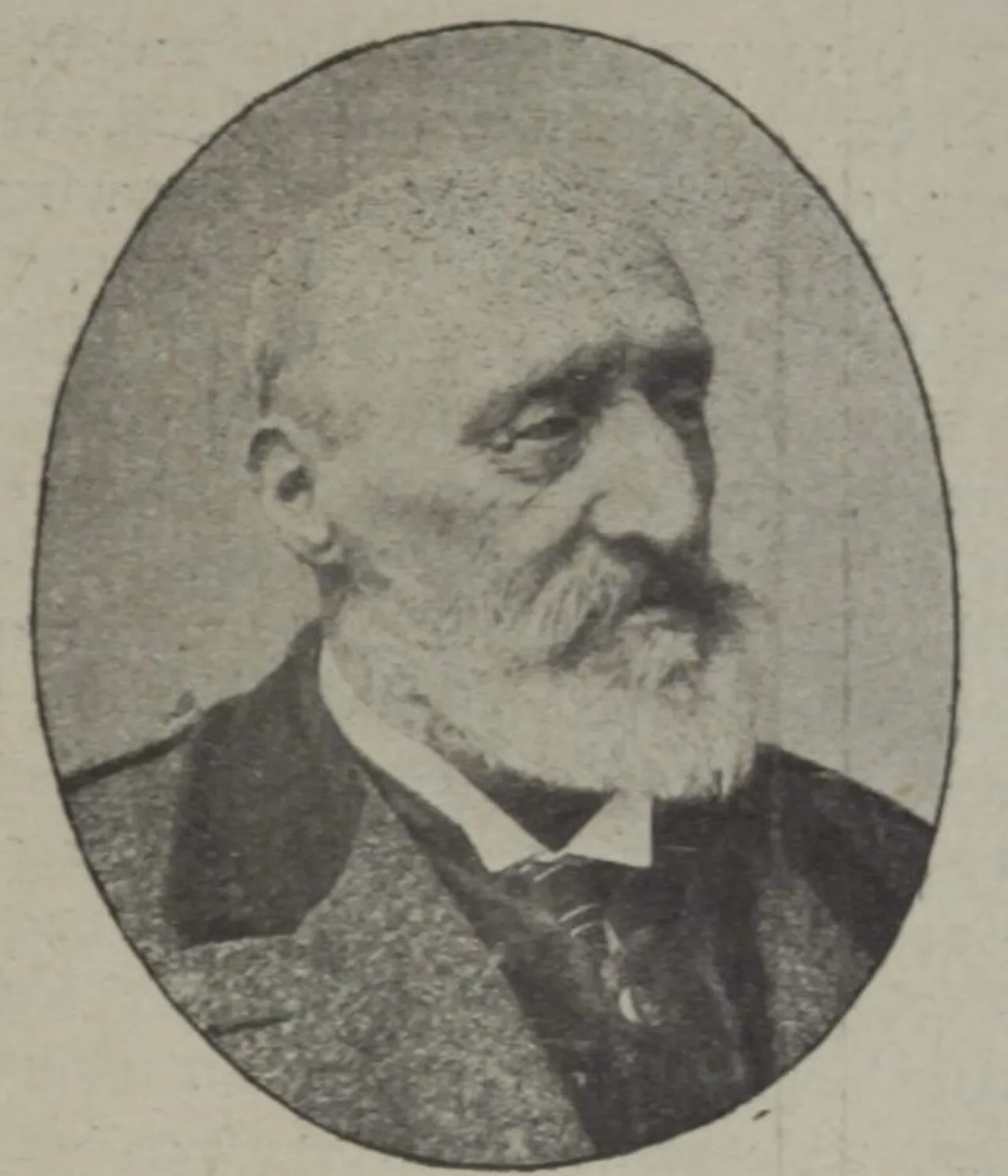 Portrait of Karl Costenoble (1837–1907) – memorial page