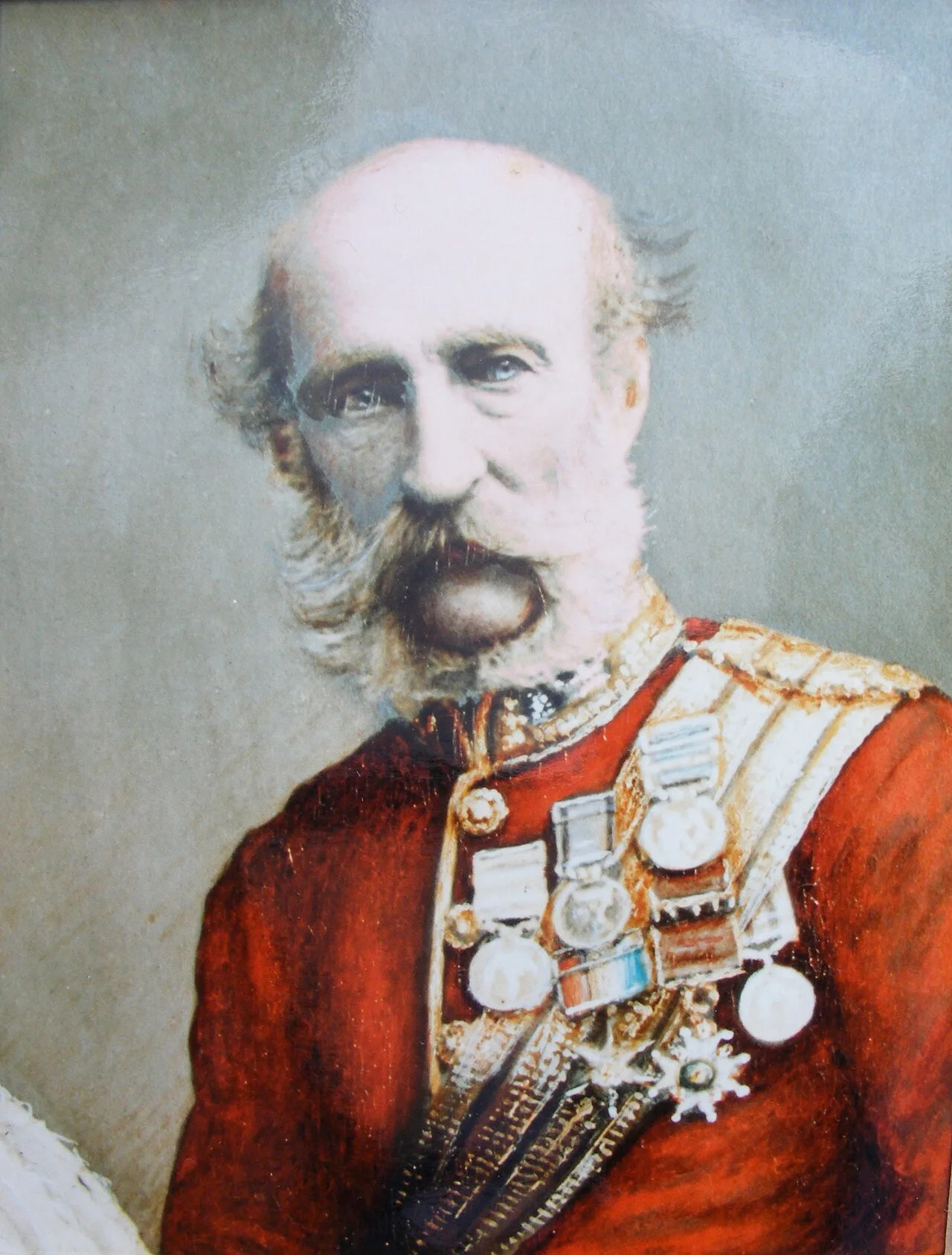 Porträt von George Campbell of Inverneill (1803–1882) – Gedenkseite