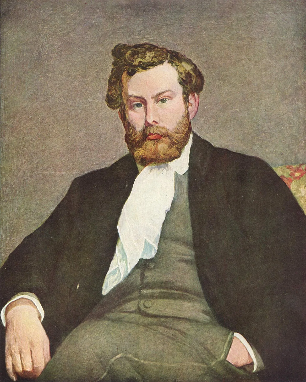 Porträt von Alfred Sisley (1839–1899) – Gedenkseite