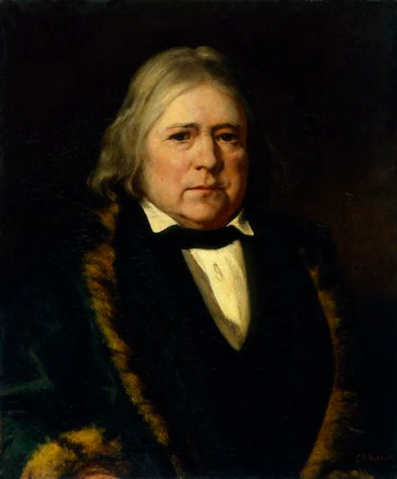 Portrait of William Johnson Fox (1786–1864) – memorial page