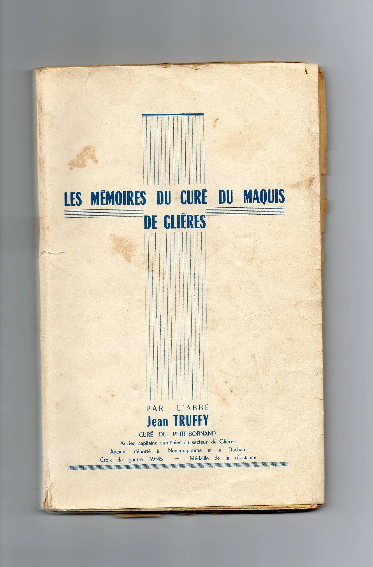 Porträt von Jean Truffy (1909–1958) – Gedenkseite