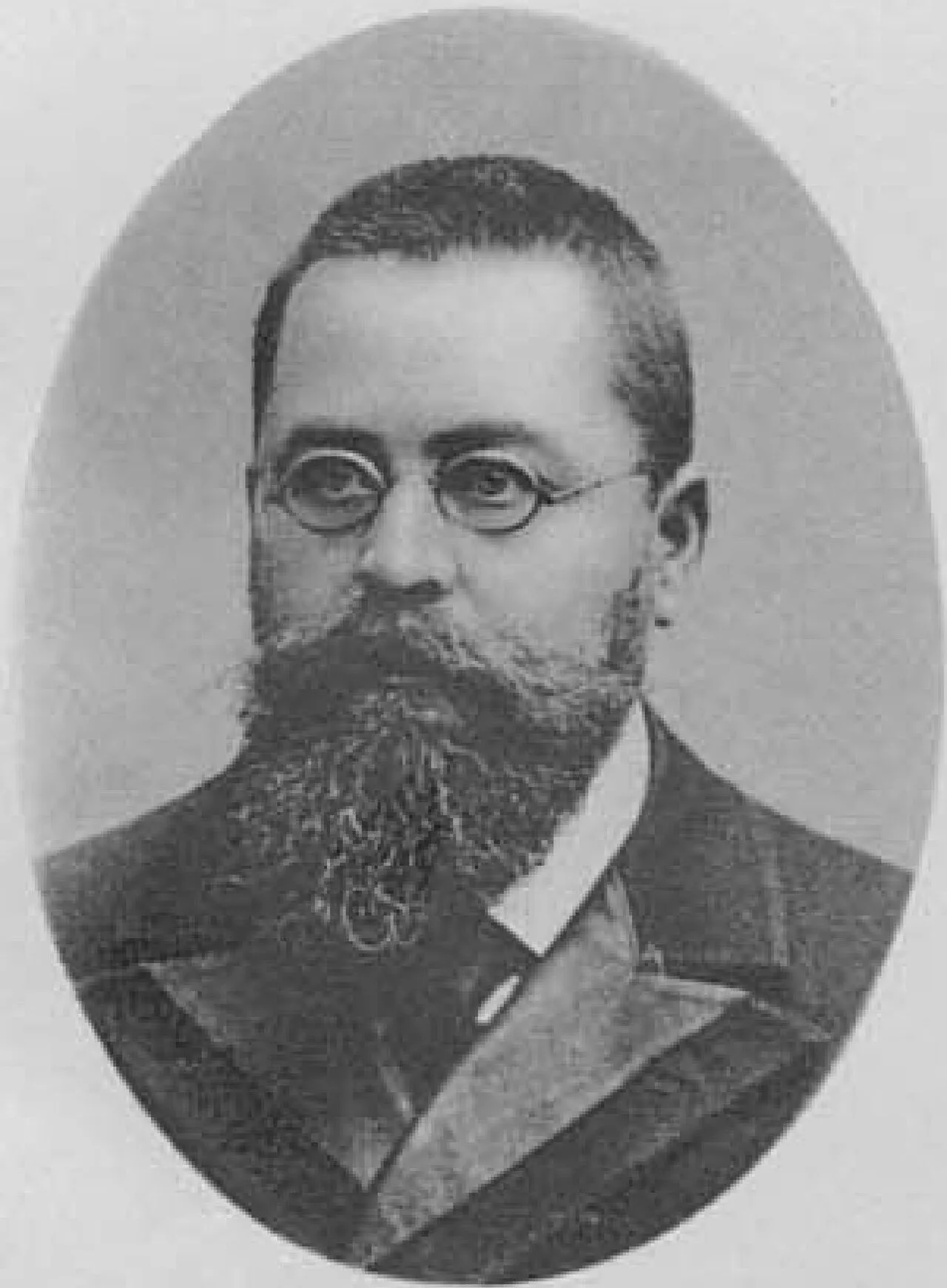 Porträt von Nikolai Alexandrowitsch Obolonski (1856–1913) – Gedenkseite
