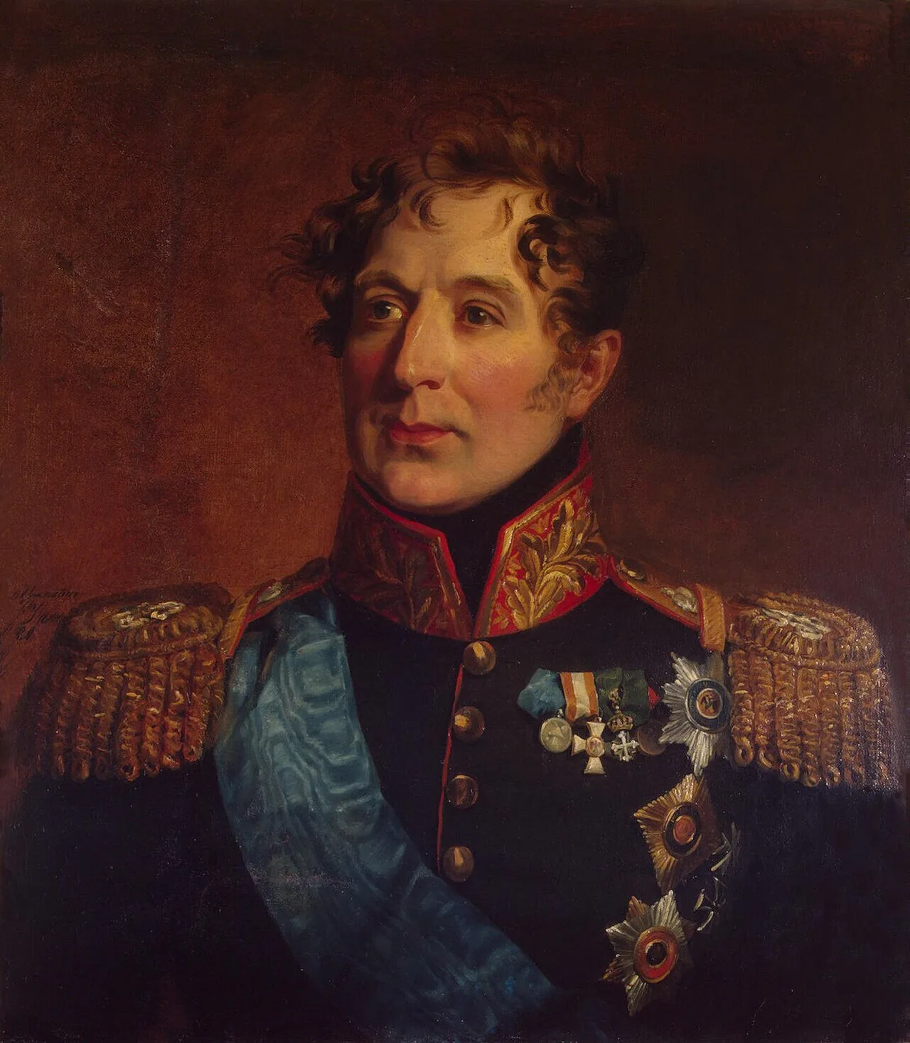 Portrait of Michail Andrejewitsch Miloradowitsch (1771–1825) – memorial page