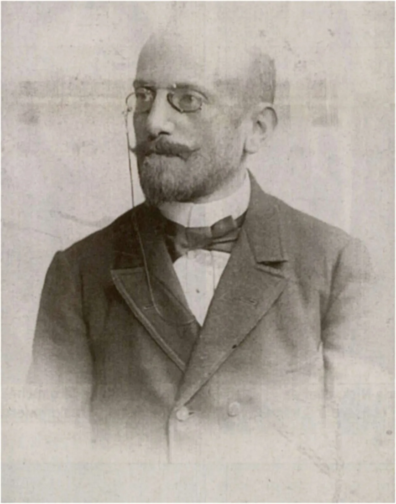 Porträt von Moses Ginsburger (1865–1949) – Gedenkseite