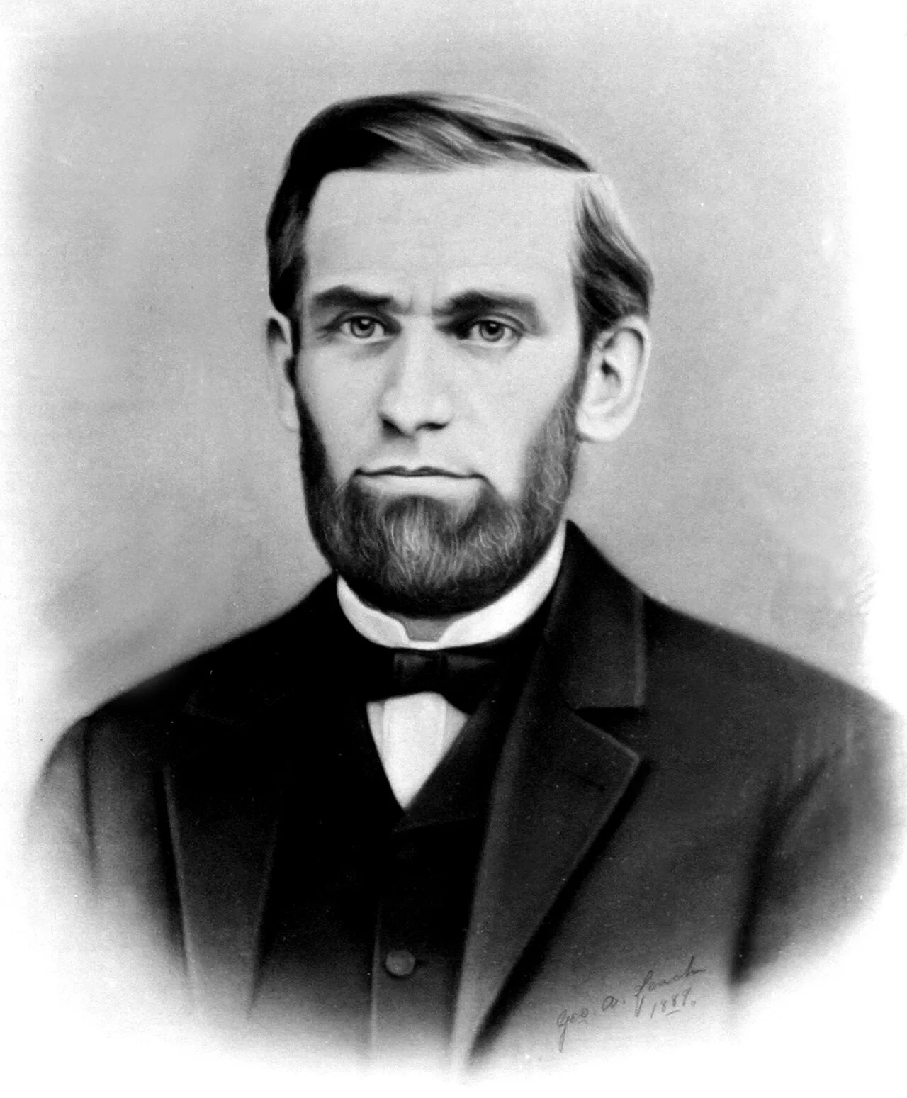 Porträt von Marsena E. Cutts (1833–1883) – Gedenkseite