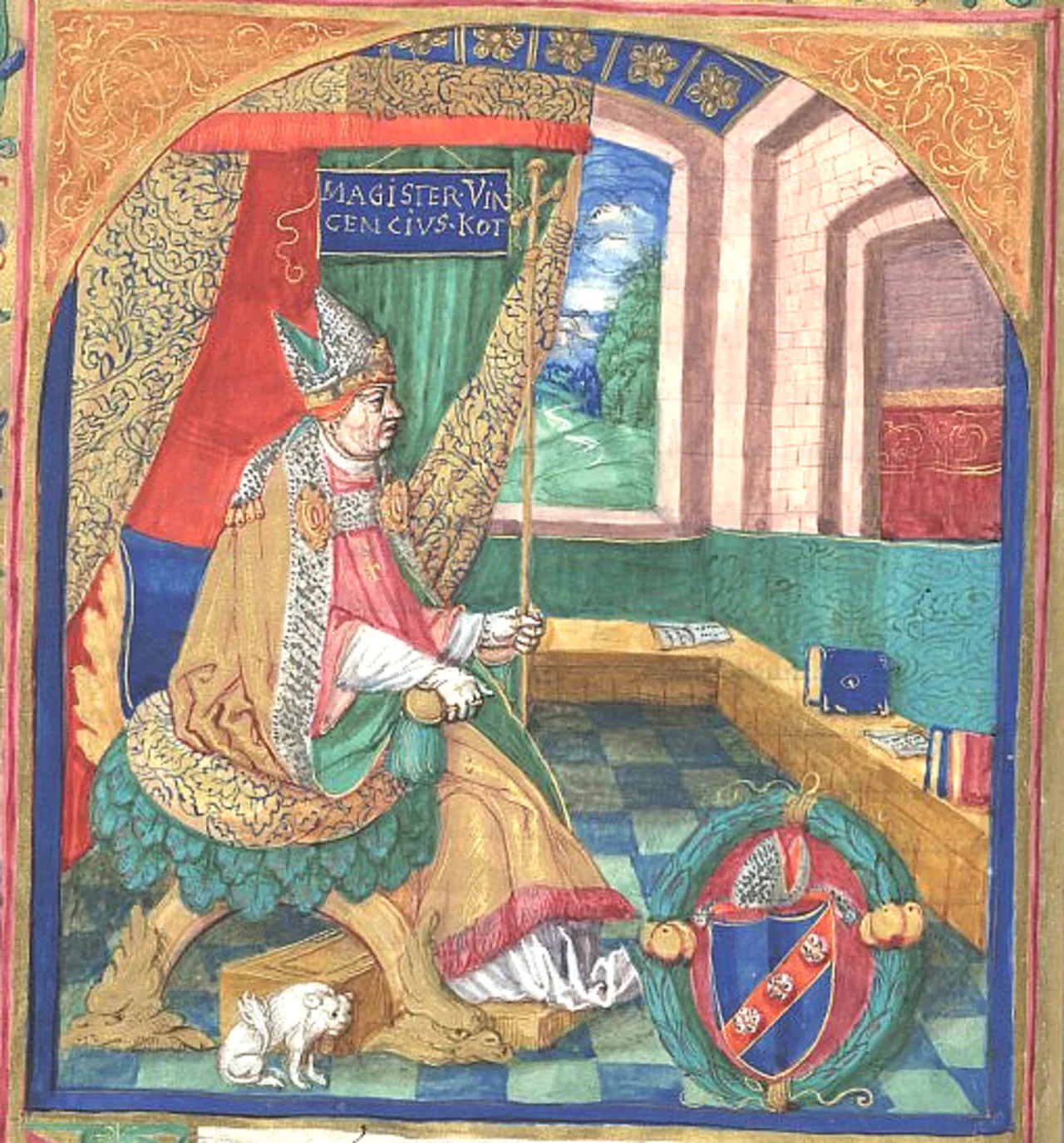 Porträt von Wincenty Kot (1395–1448) – Gedenkseite