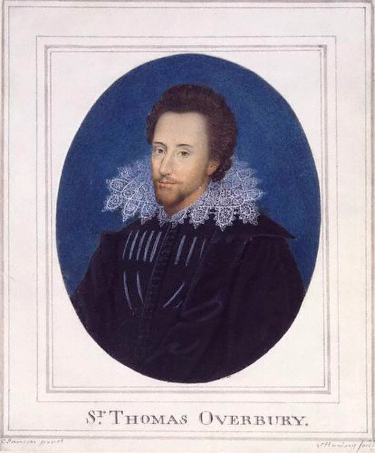 Portrait of Thomas Overbury (1581–1613) – memorial page