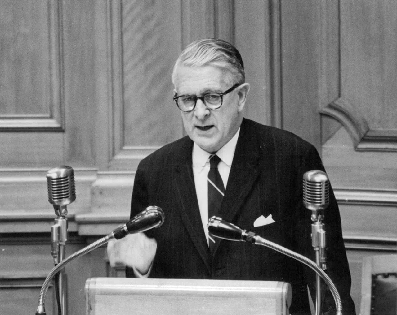 Porträt von Bertil Ohlin (1899–1979) – Gedenkseite
