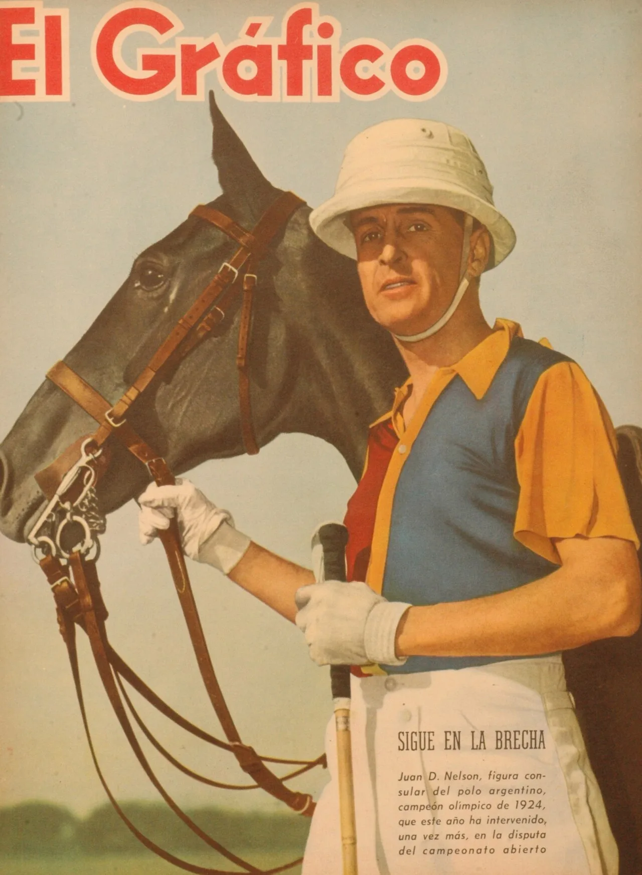 Porträt von Juan Nelson (1891–1983) – Gedenkseite