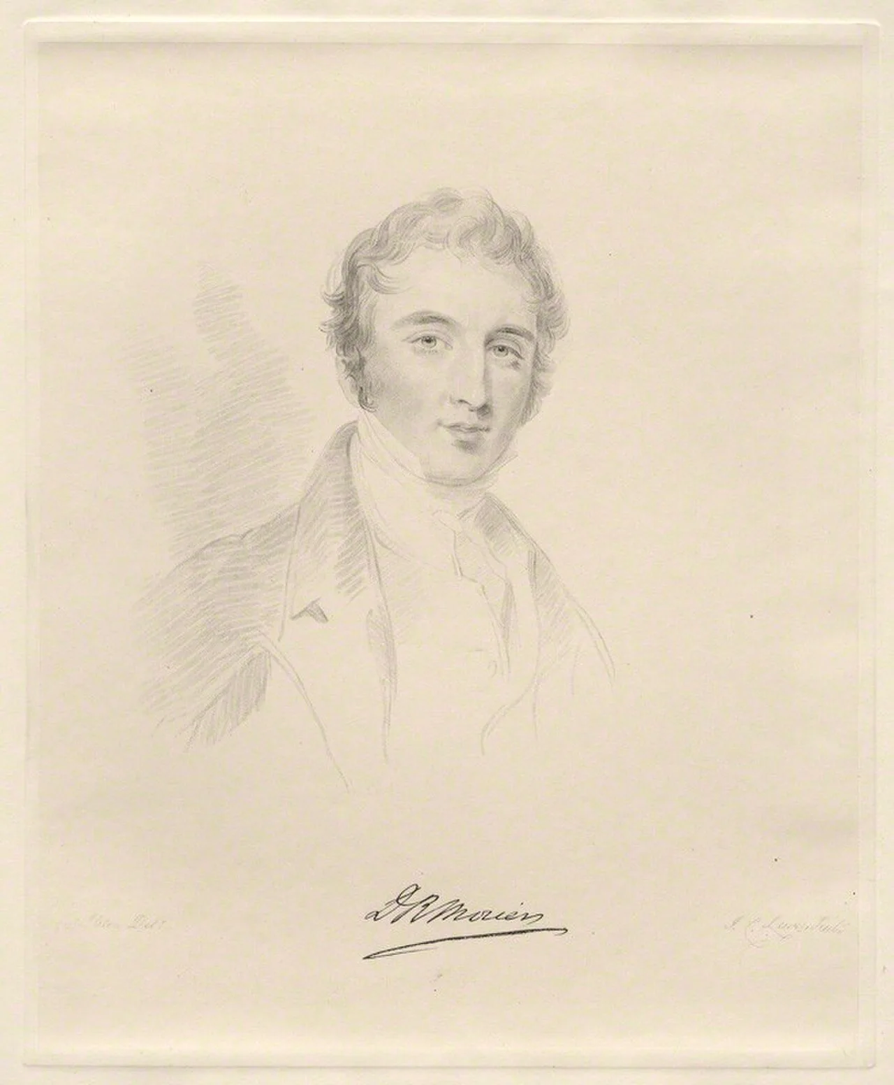Portrait of David Richard Morier (1784–1877) – memorial page