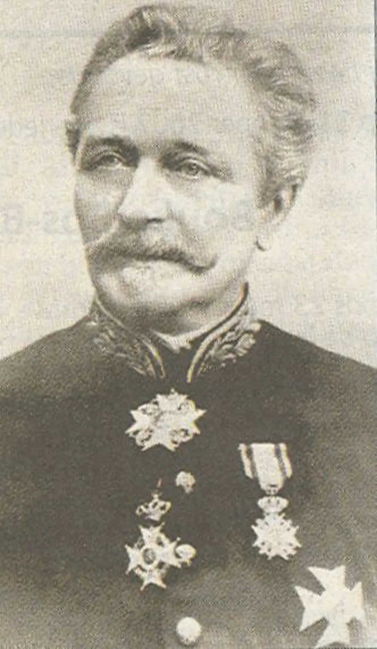 Porträt von Johan Æmilius Abraham van Panhuys (1836–1907) – Gedenkseite