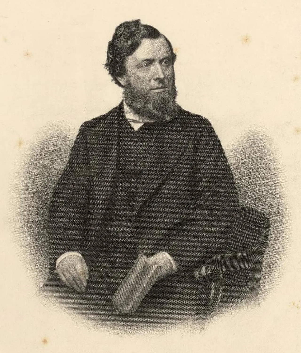 Porträt von Thomas William Davids (1816–1884) – Gedenkseite
