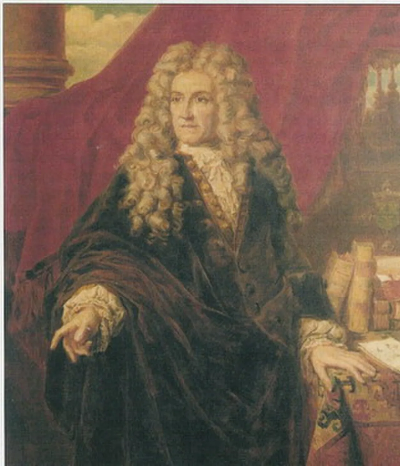 Portrait of Jan van Brouchoven (1644–1725) – memorial page