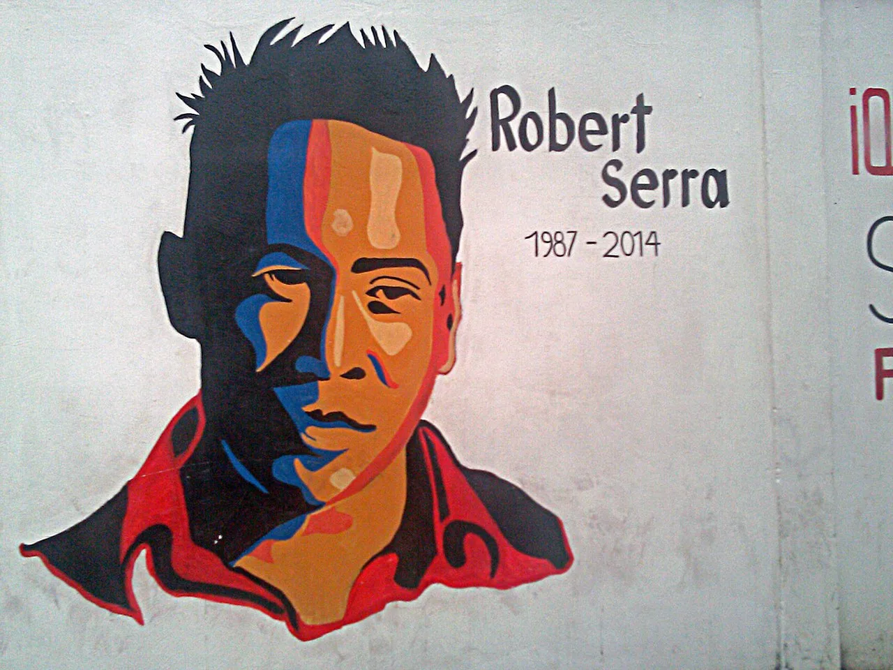 Porträt von Robert Serra (1987–2014) – Gedenkseite