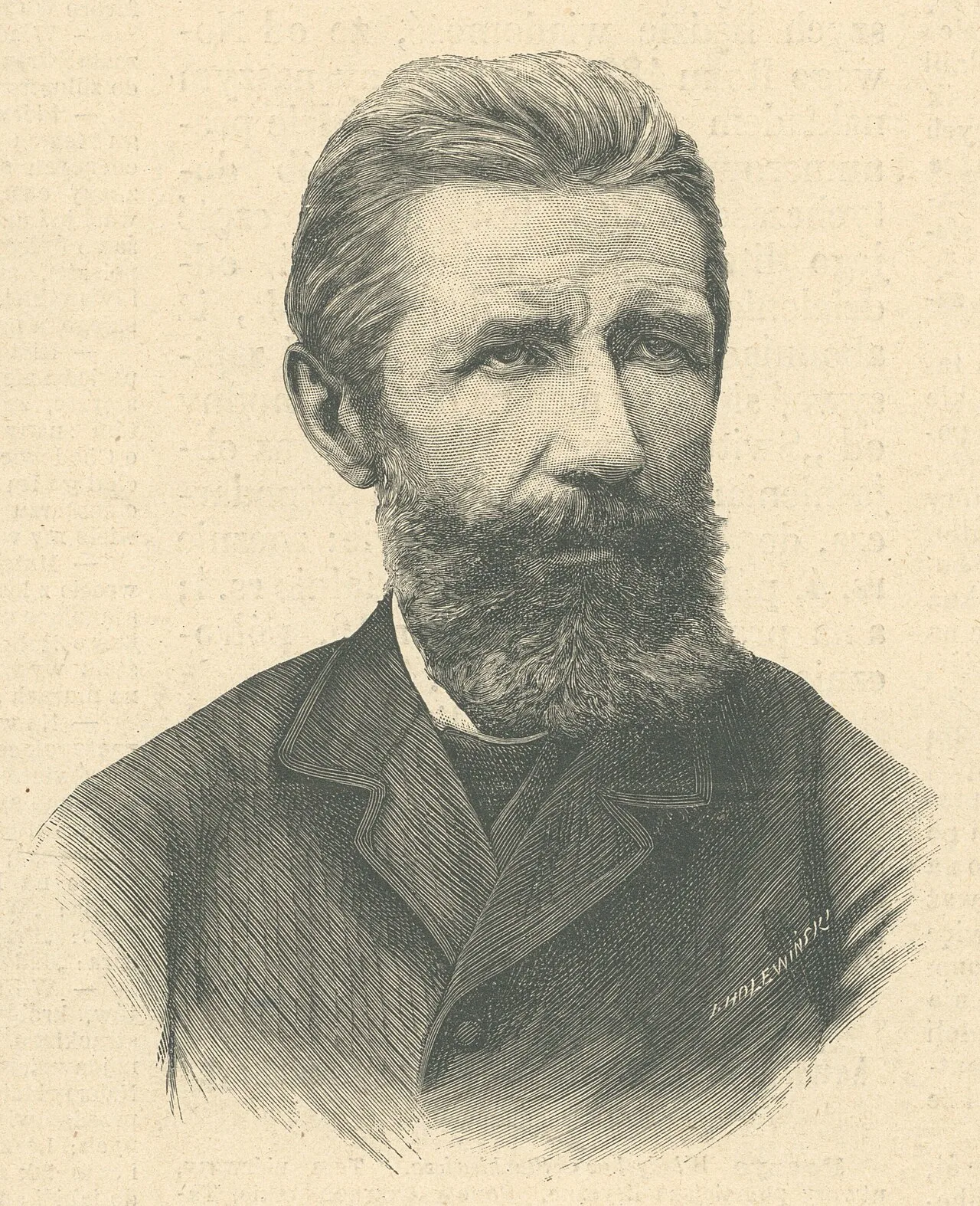 Portrait of Leonard Sowiński (1831–1887) – memorial page
