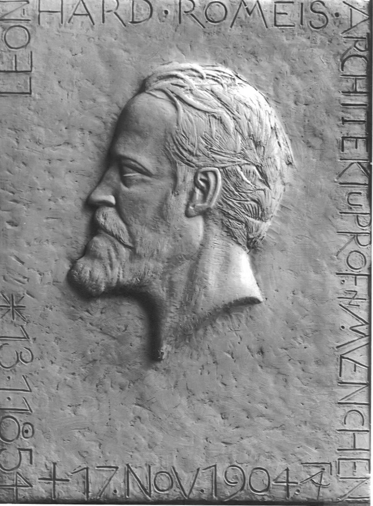 Porträt von Leonhard Romeis (1854–1904) – Gedenkseite