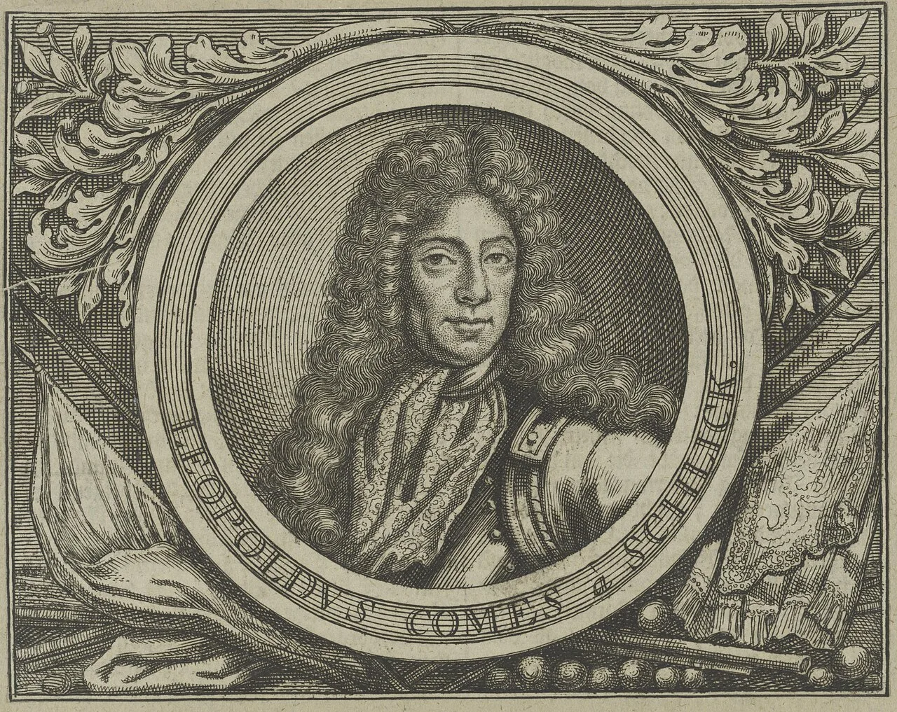 Porträt von Leopold Schlik zu Bassano und Weißkirchen (1663–1723) – Gedenkseite