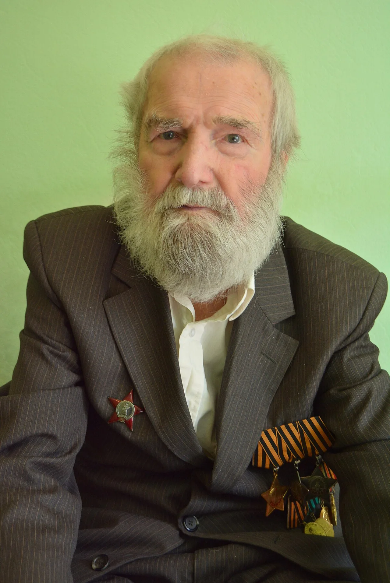 Porträt von Fyodor Burtsev (1920–2018) – Gedenkseite