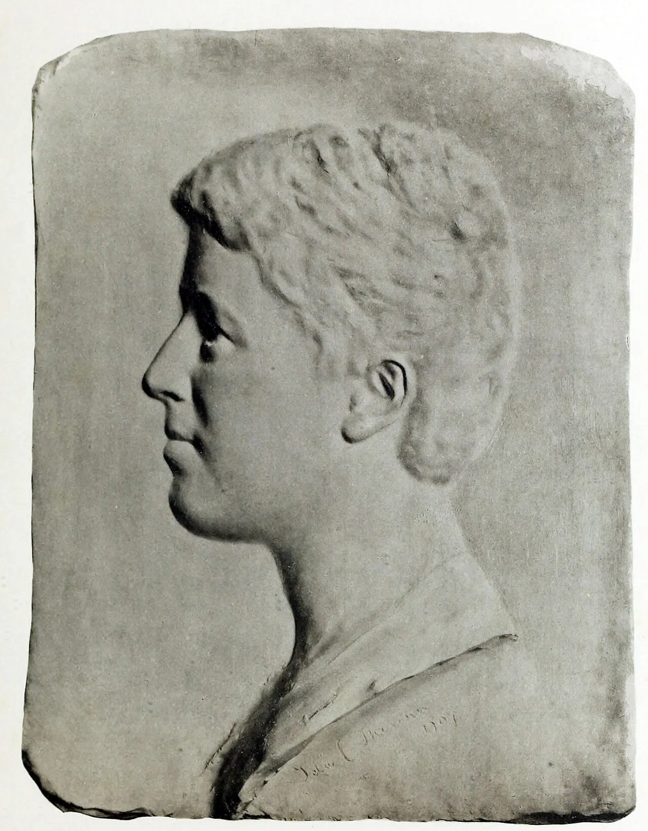 Porträt von Ellen Sandelin (1862–1907) – Gedenkseite