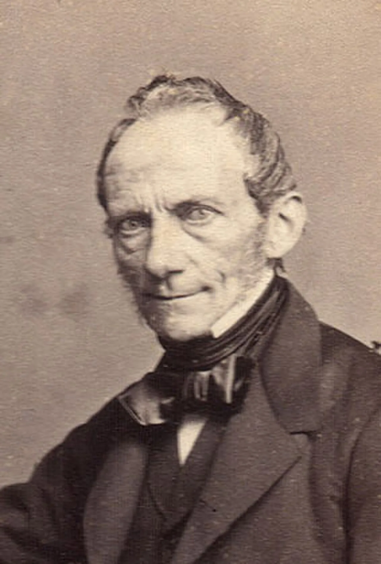 Porträt von Simon Cool (1804–1864) – Gedenkseite