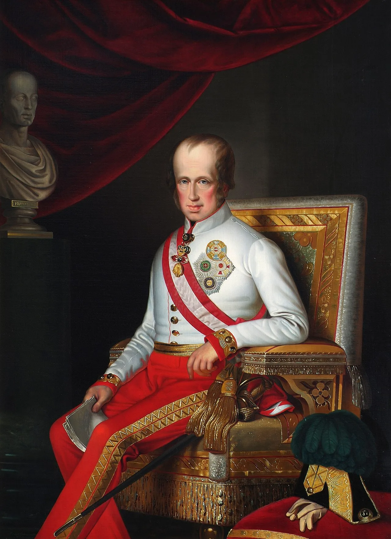 Portrait of Ferdinand I von Österreich (1793–1875) – memorial page