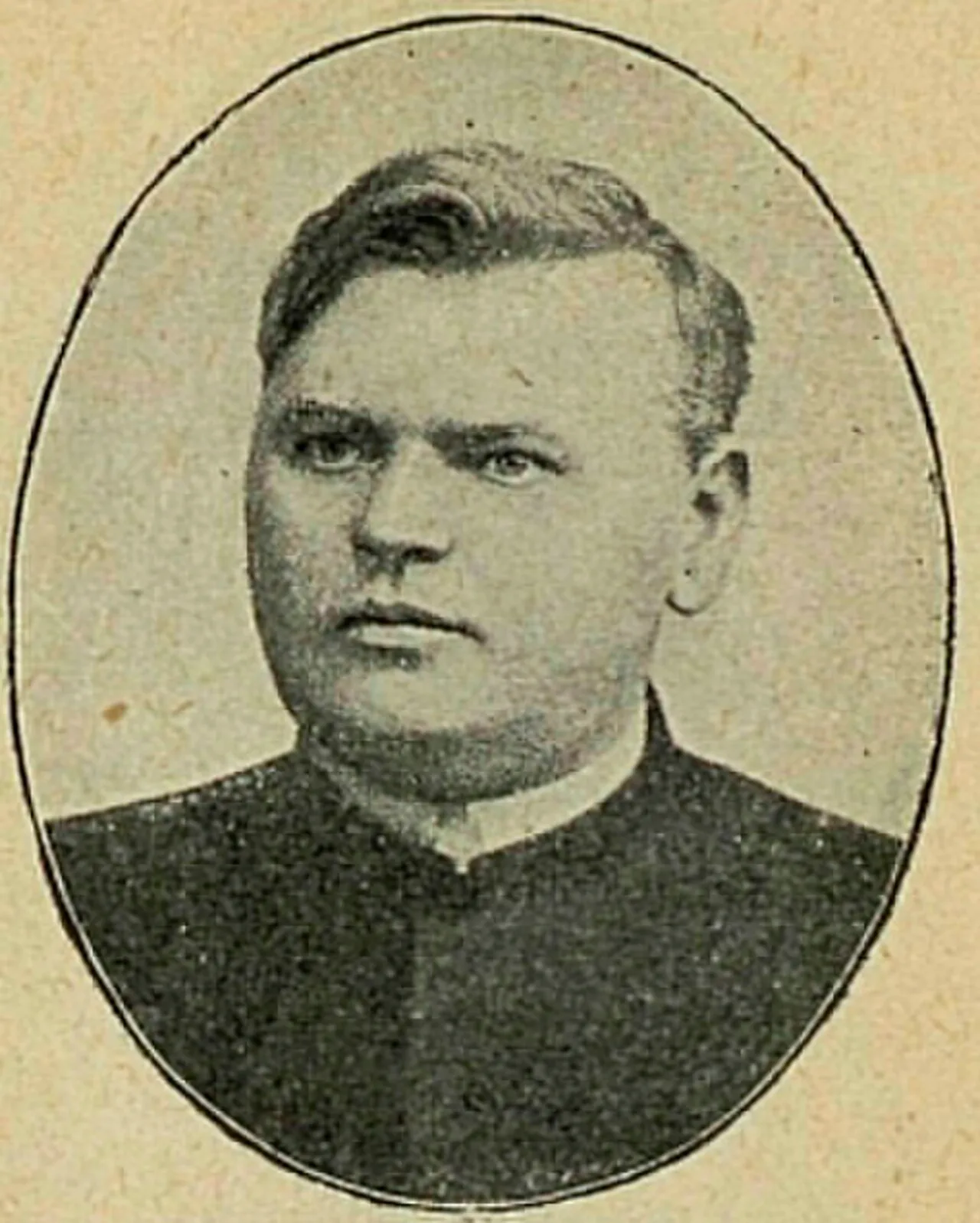 Porträt von Vincentas Jarulaitis (1859–1939) – Gedenkseite