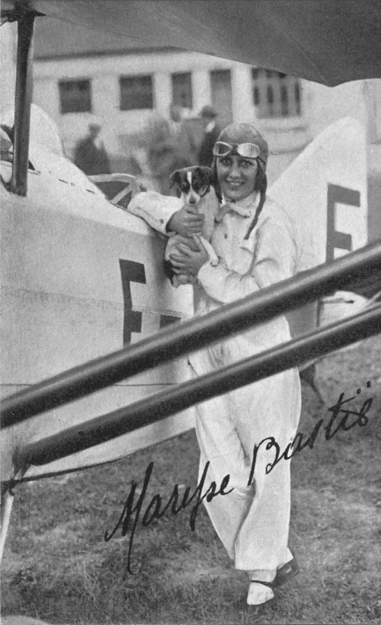Portrait of Maryse Bastié (1898–1952) – memorial page