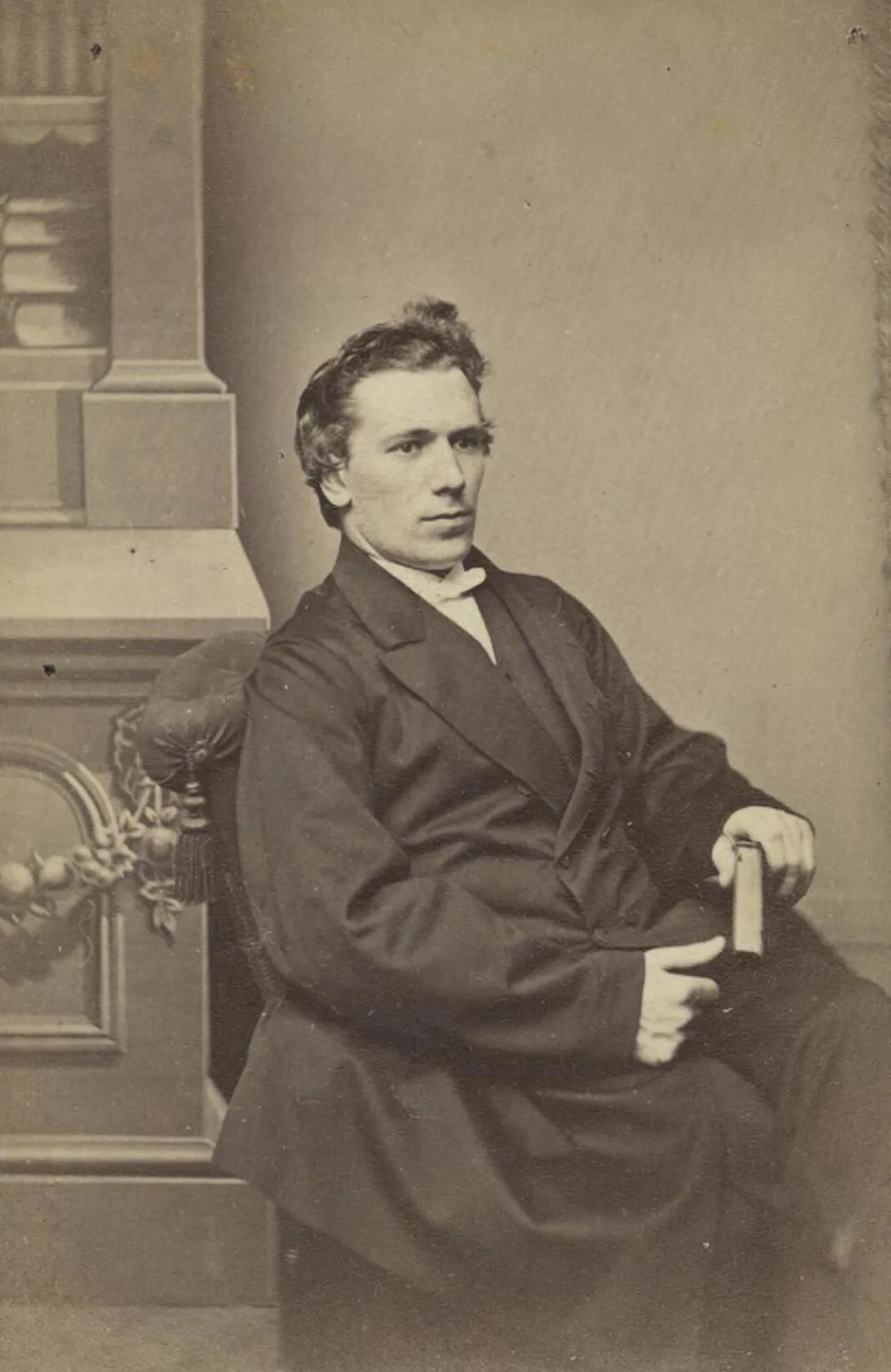 Portrait of John Evans (1840–1897) – memorial page