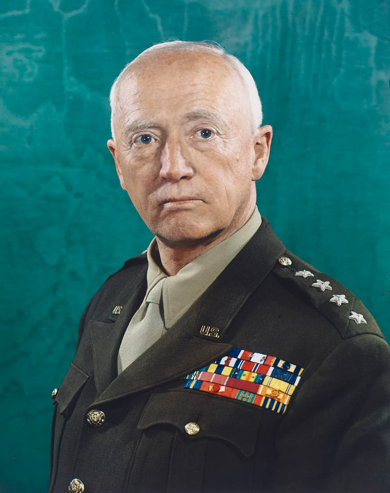 Porträt von George S. Patton (1885–1945) – Gedenkseite