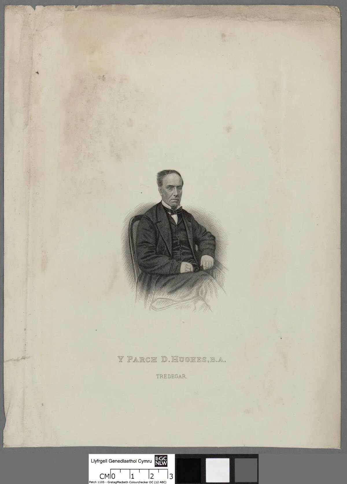 Porträt von David Hughes (1813–1872) – Gedenkseite
