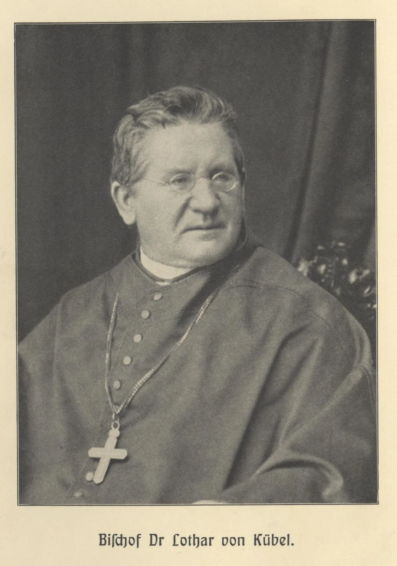 Porträt von Lothar von Kübel (1823–1881) – Gedenkseite