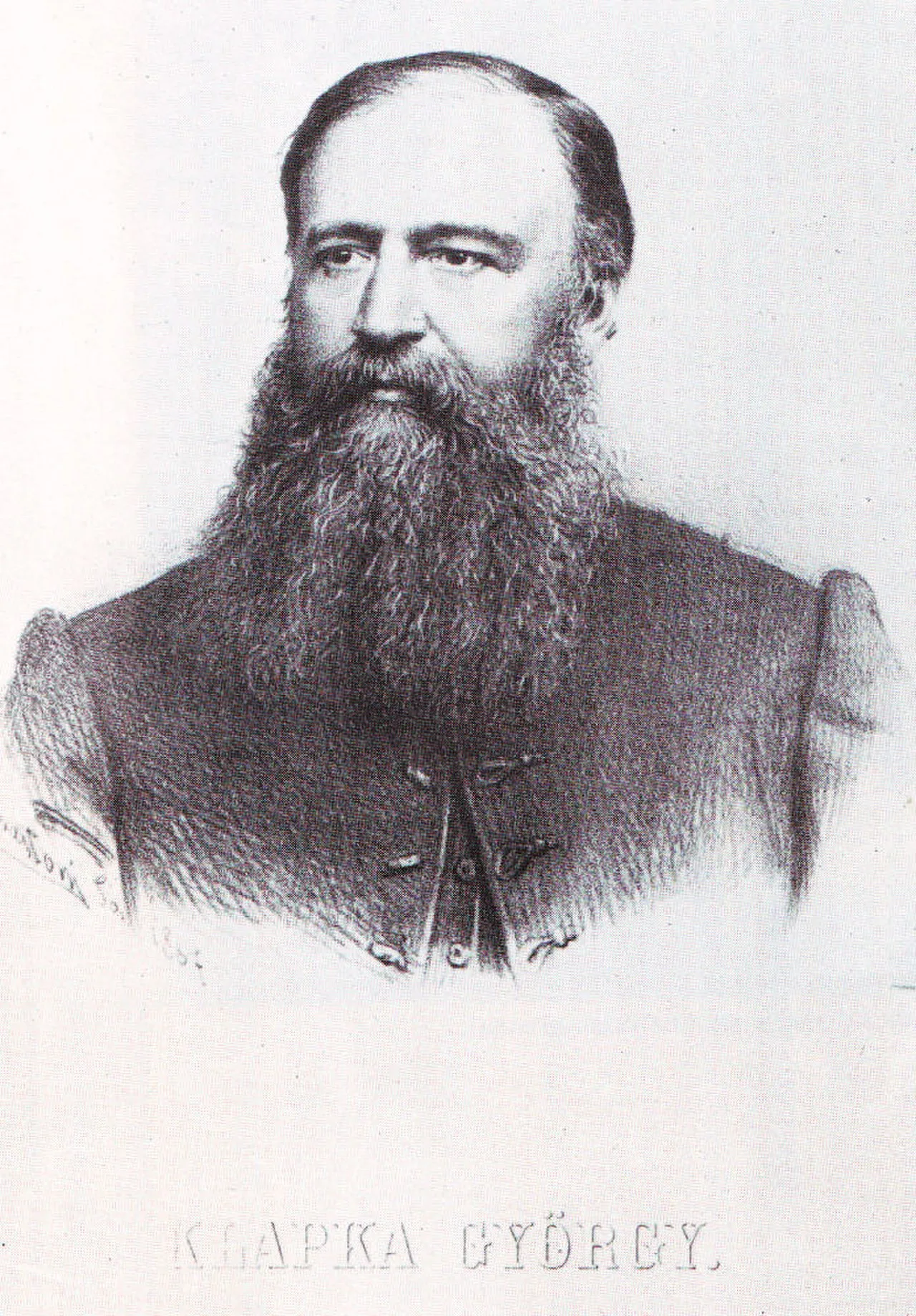 Portrait of György Klapka (1820–1892) – memorial page