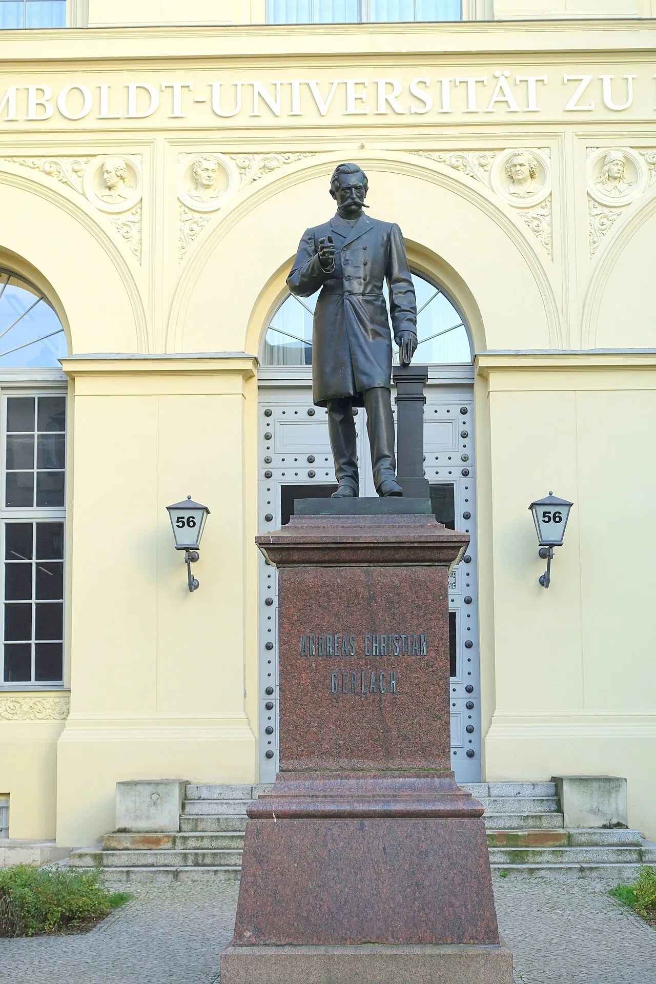 Portrait of Andreas Christian Gerlach (1811–1877) – memorial page