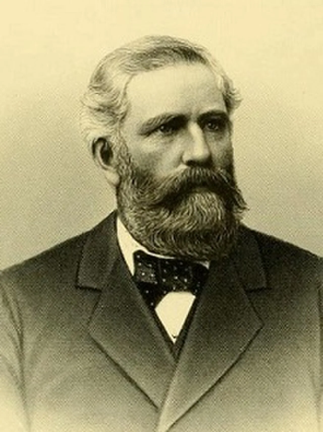 Porträt von Hugh McElroy LaRue (1830–1906) – Gedenkseite