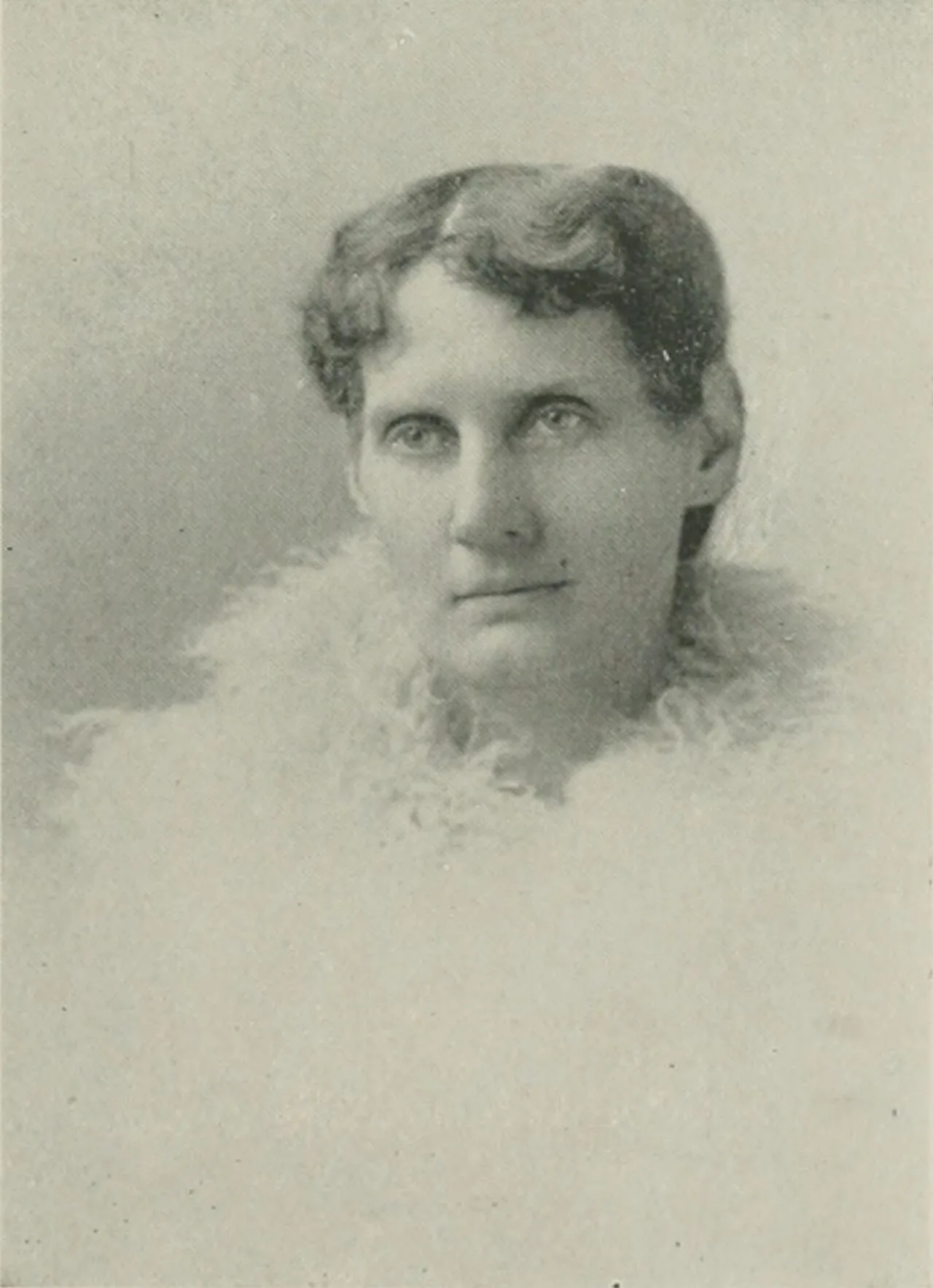 Portrait of Lucy M. Hall (1843–1907) – memorial page