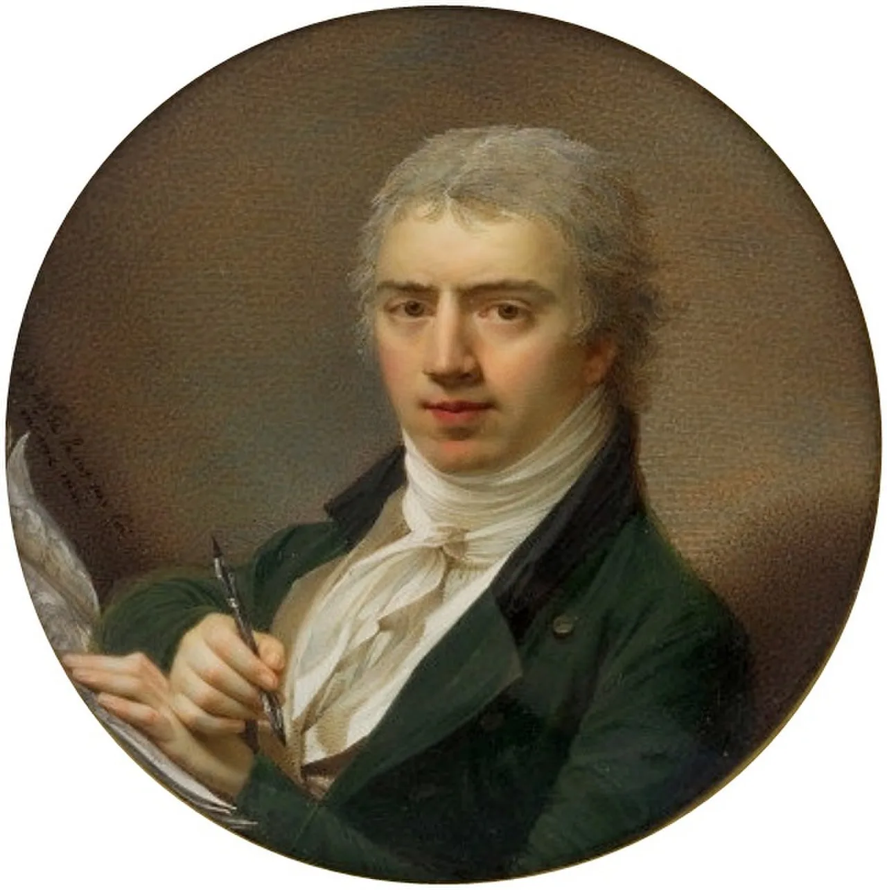 Porträt von Domenico Bossi (1767–1853) – Gedenkseite
