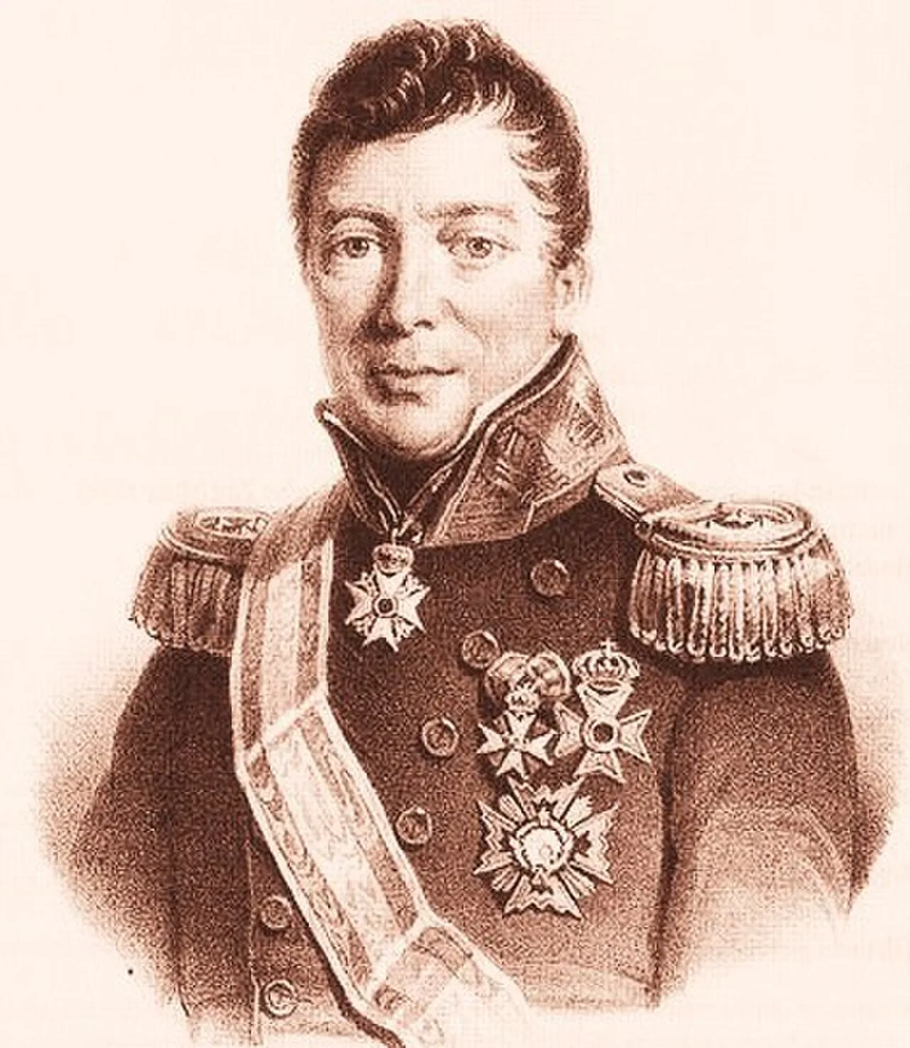 Porträt von Constantijn Johan Wolterbeek (1766–1845) – Gedenkseite