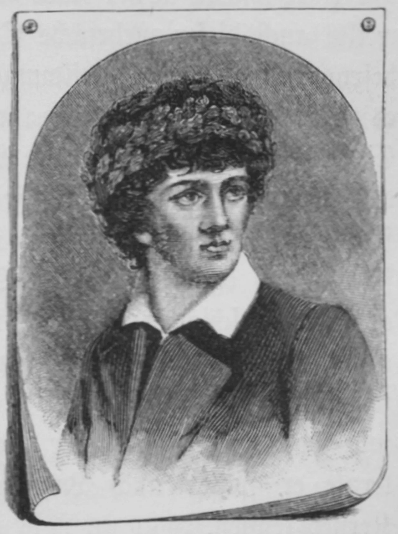 Porträt von Karl Wilhelm Gangloff (1790–1814) – Gedenkseite