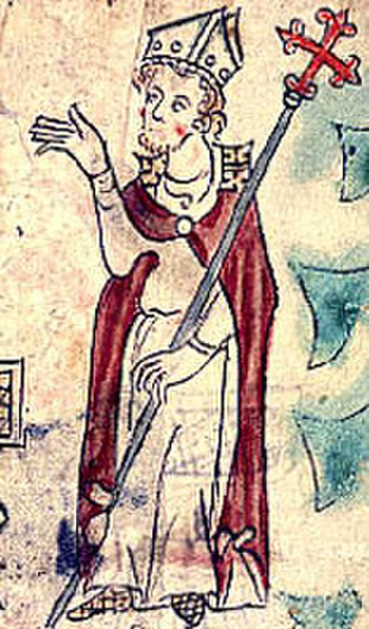 Porträt von Thomas Becket (1119–1170) – Gedenkseite
