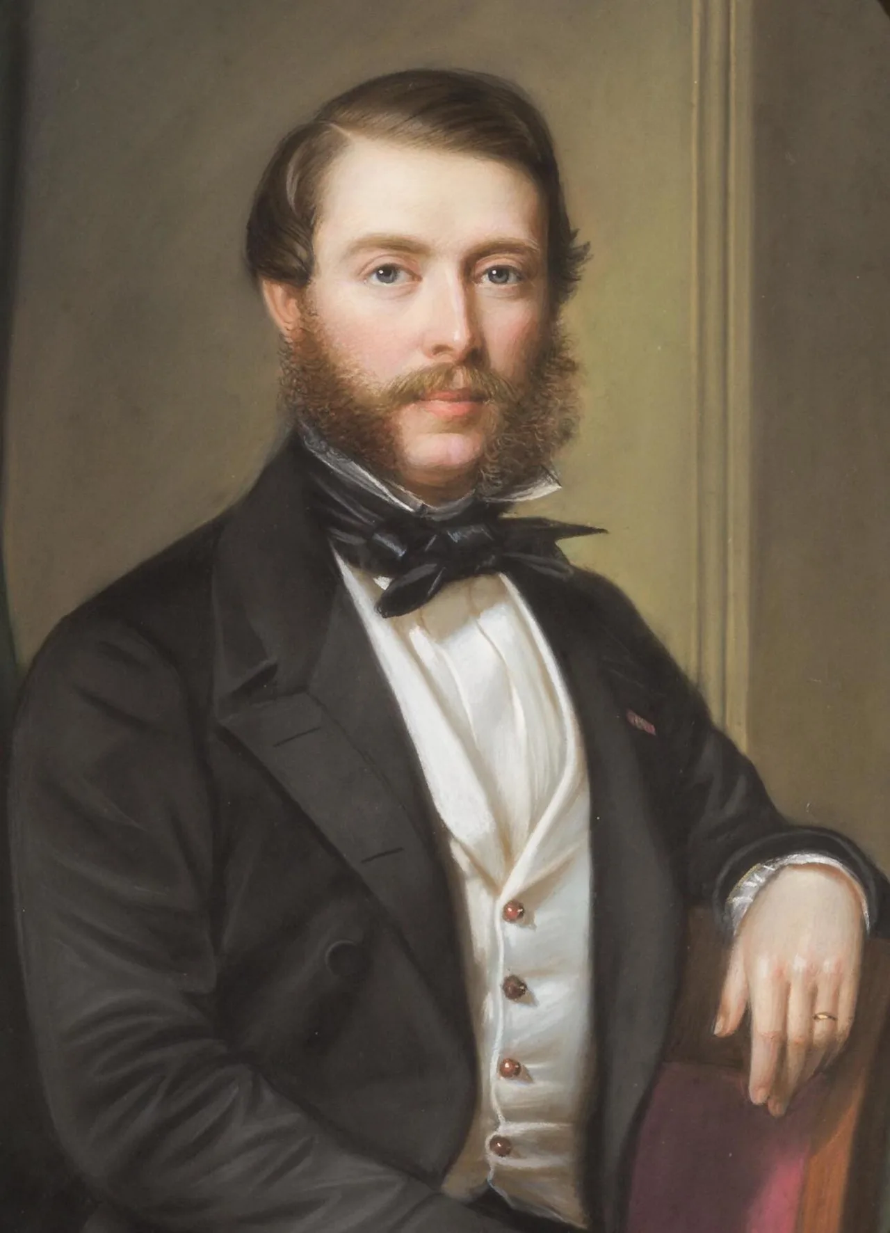 Porträt von Frederik Willem Jacob van Aylva van Pallandt (1826–1906) – Gedenkseite