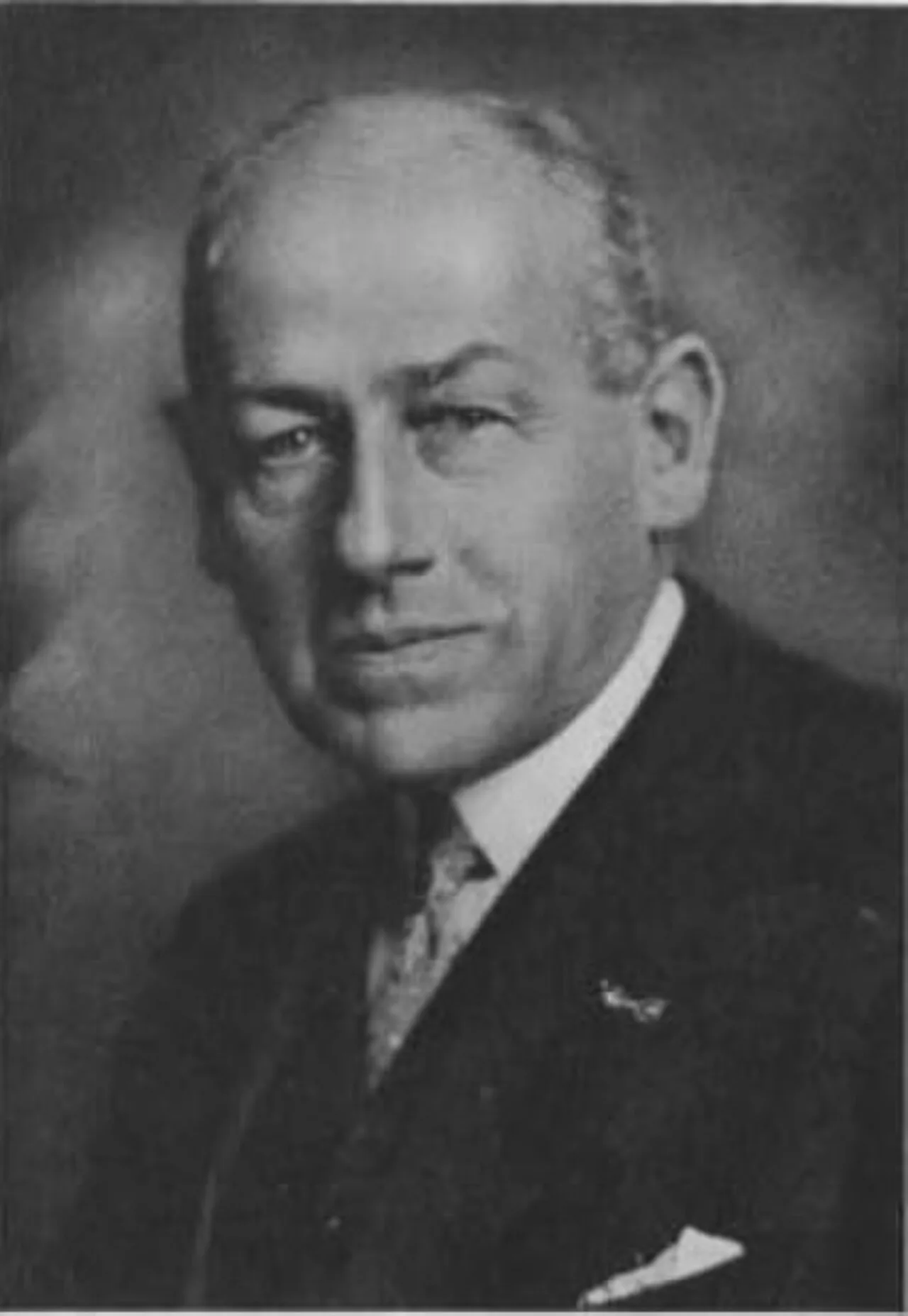 Porträt von Pieter van Tienhoven (1875–1953) – Gedenkseite
