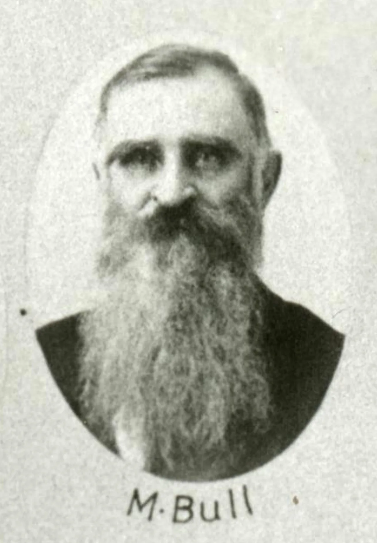 Porträt von Moses Bull (1830–1896) – Gedenkseite