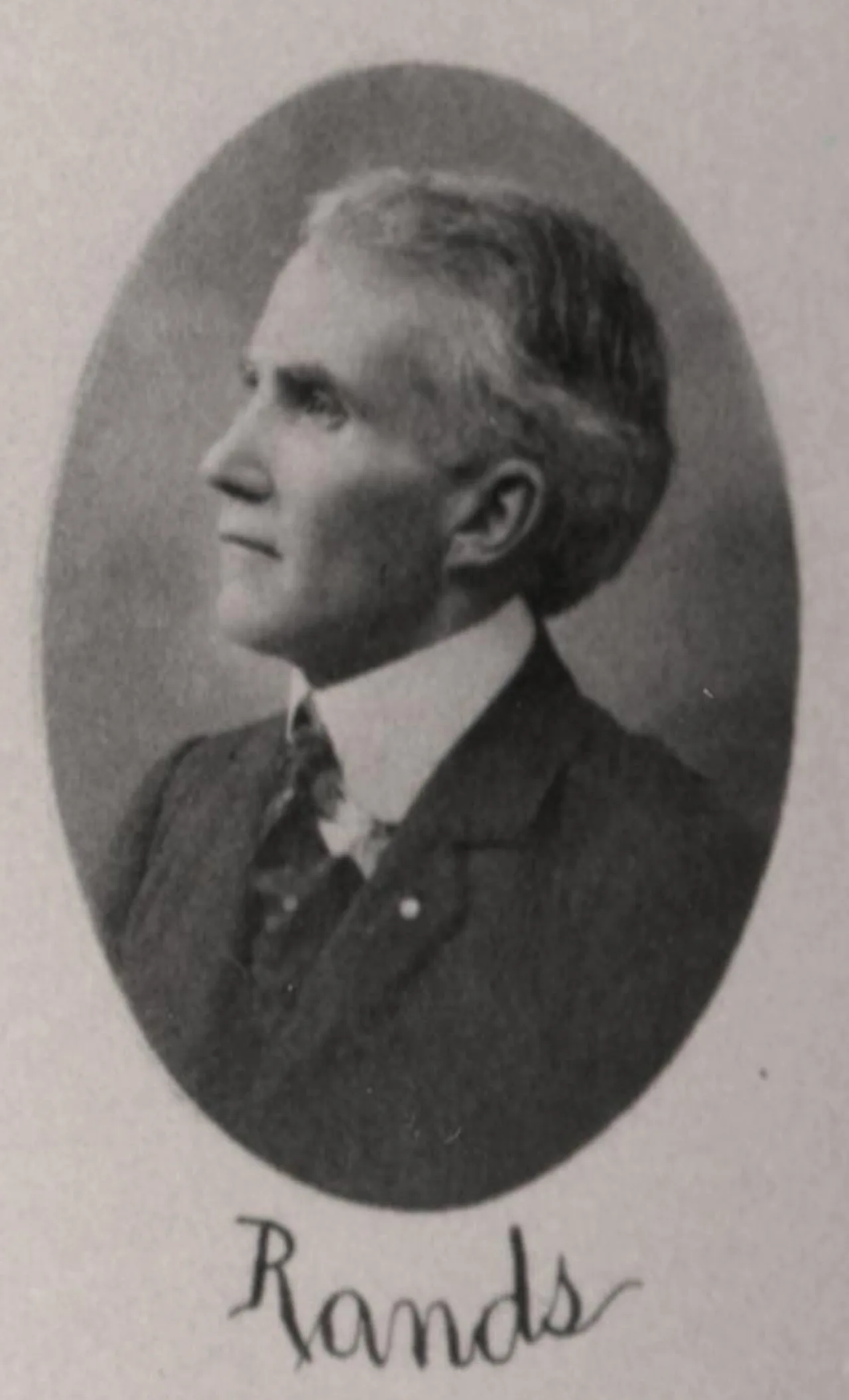 Porträt von E. M. Rands (1856–1922) – Gedenkseite