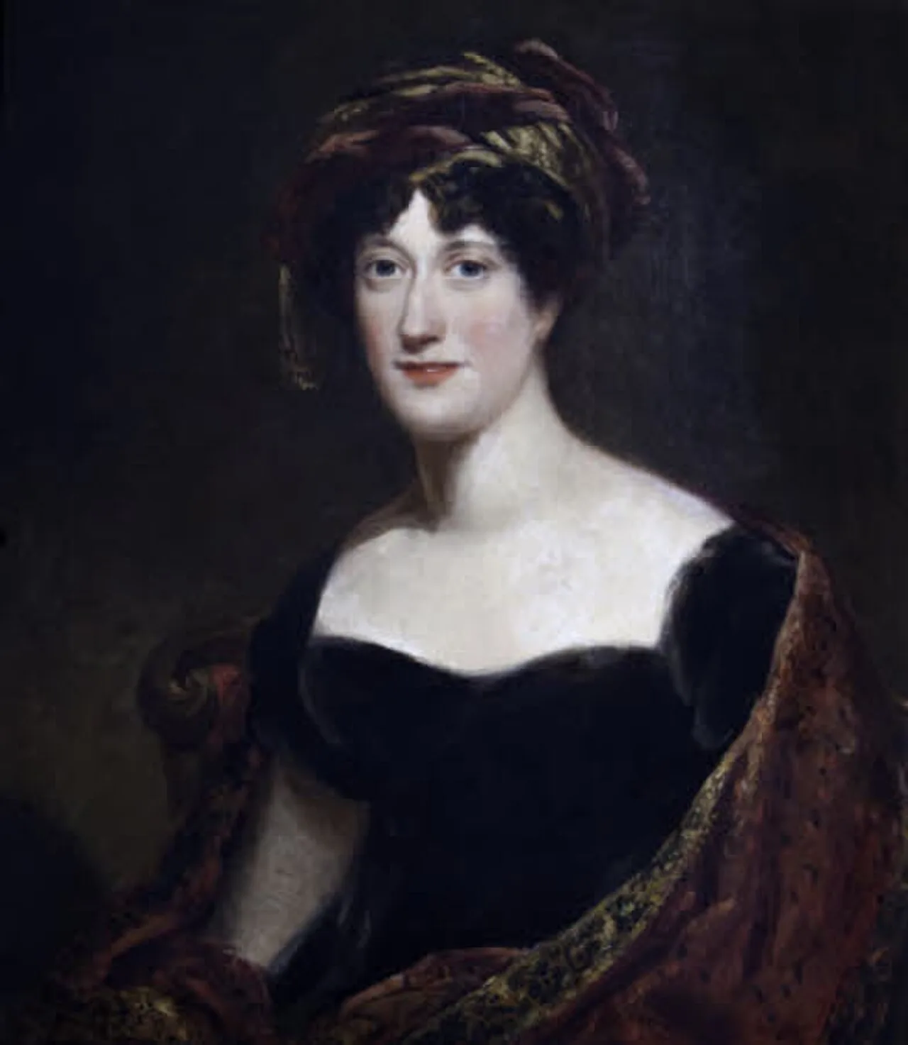 Porträt von Anne Margaret Coke Anson (1779–1843) – Gedenkseite