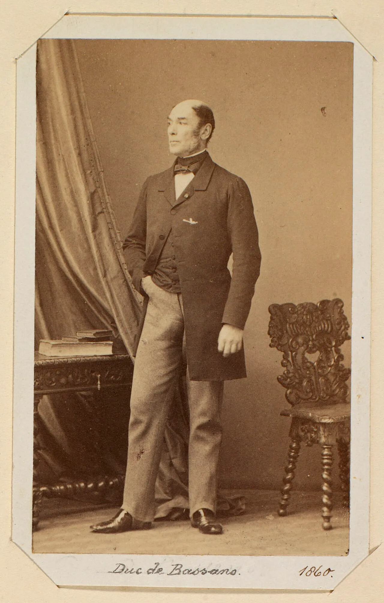 Portrait of Napoléon Joseph Hugues Maret, duc de Bassano (1803–1898) – memorial page